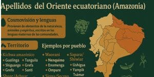 Apellidos del Oriente ecuatoriano (Amazonía)