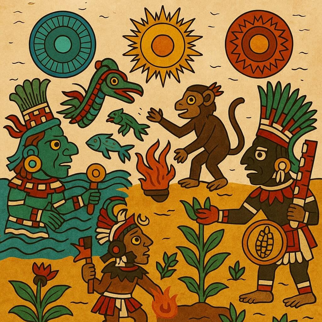 Creación en la Mitología Náhuatl