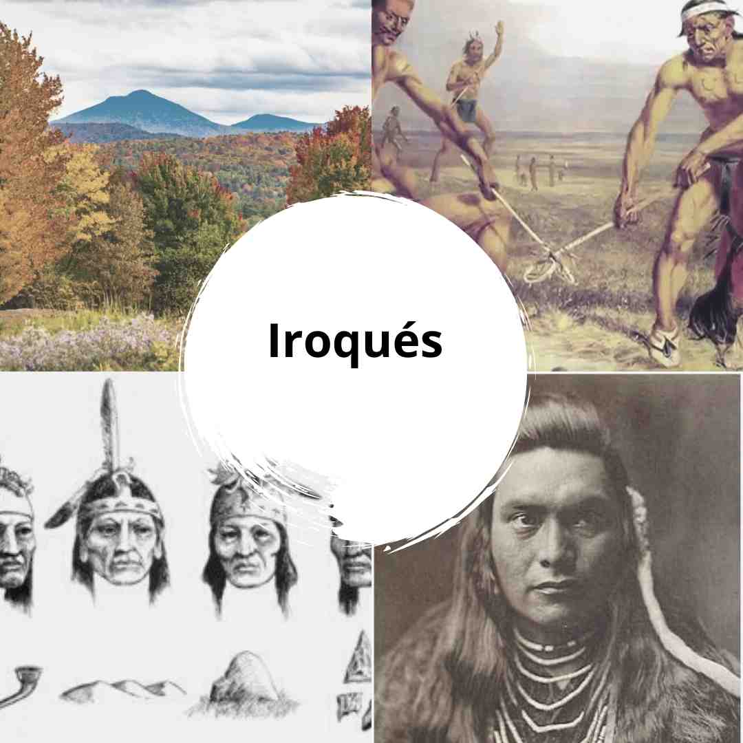 Iroqués | Vestimenta, lengua, ubicación y gastronomía