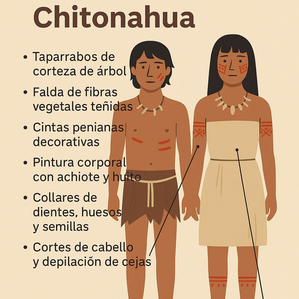 vestimenta tradicional del pueblo Chitonahua