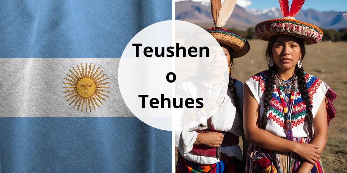 Teushen o Tehues Tradiciones, Cultura, Vestimenta y Lengua
