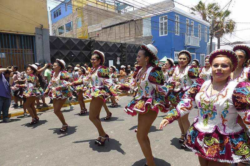 Altiplano de Tarapacá o Carnaval Andino Arica — pueblo Aymara de Chile