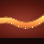 Boi-Tatá: la serpiente de fuego del folclore brasileño Ilustración de Boi-Tatá como serpiente de fuego luminosa atravesando el campo nocturno