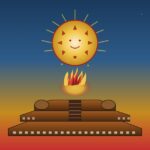 Curicaueri, el dios solar purépecha del fuego y de la guerra Curicaueri — Dios Solar Purépecha del Fuego