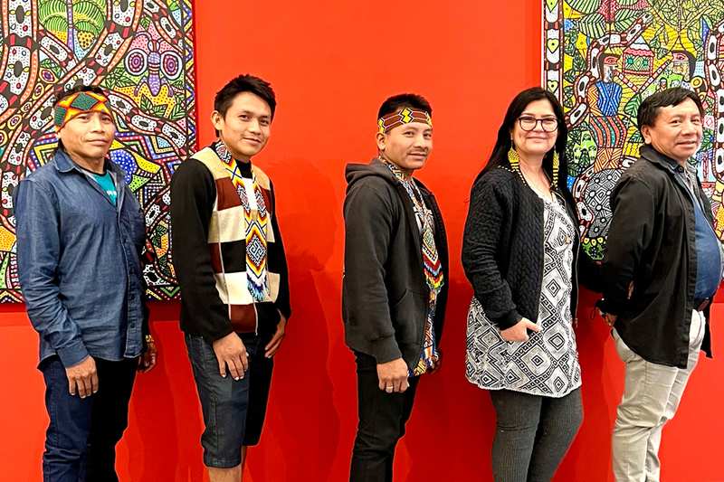 Kené huni kuin: grafismo geométrico tradicional del pueblo Huni Kuin — Acre, Brasil