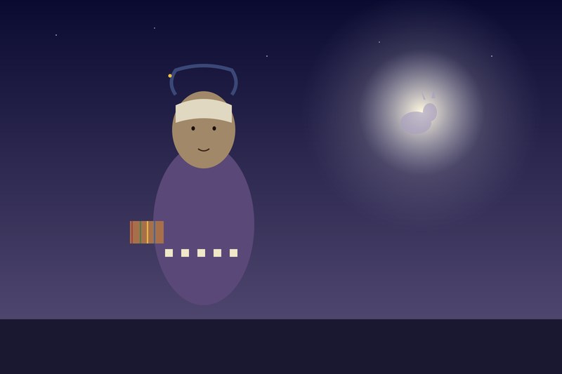 Ixchel: diosa maya de la luna y los partos con conejo lunar — religión maya