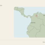 Lengua barí o motilón: ubicación, sonidos y vocabulario Lengua Barí: mapa con un punto de referencia de Glottolog — Colombia · Venezuela.