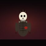 Mictlantecuhtli: el señor del Mictlán y los muertos mexicas Mictlantecuhtli: dios esquelético del inframundo mexica con hígado expuesto y collar de ojos