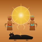 Nayenezgani, el Matador de Monstruos y héroe gemelo del panteón navajo Nayenezgani — El Matador de Monstruos Navajo