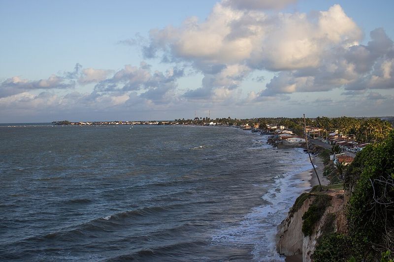Costa potiguara: Baía da Traição y manglares — Paraíba, Brasil