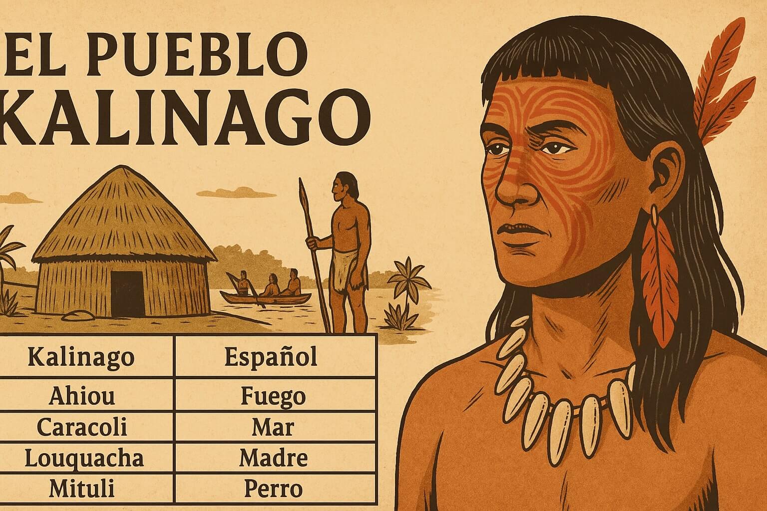 pueblo Kalinago, conocido históricamente como Caribes insulares