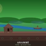 Anambé | Ubicación, Lengua, Vestimenta, Cultura y Alimentación Anambé: río Cairari, casa palafito y canoa pequeña — Pará, Brasil