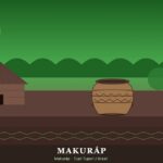 Makuráp | Ubicación, Lengua, Vestimenta, Cultura y Alimentación Makuráp: TI Rio Branco, maloca y vasija de chicha — Rondônia, Brasil