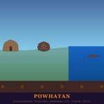 Powhatan | Ubicacion, Lengua, Vestimenta, Cultura y Alimentacion Powhatan: yehakin junto a la bahia de Chesapeake con capa de plumas — Virginia, EE.UU.