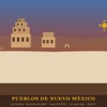 Pueblos de Nuevo Mexico | Ubicacion, Lengua, Vestimenta, Cultura y Alimentacion Pueblos de Nuevo Mexico: aldea de adobe multipisos con sol Zia y montanas — EE.UU.