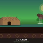 Tukano de Brasil | Ubicación, Lengua, Vestimenta, Cultura y Alimentación Tukano (Yepa-Mahsã) de Brasil: maloca rectangular y cachoeira de Iauaretê — Amazonas