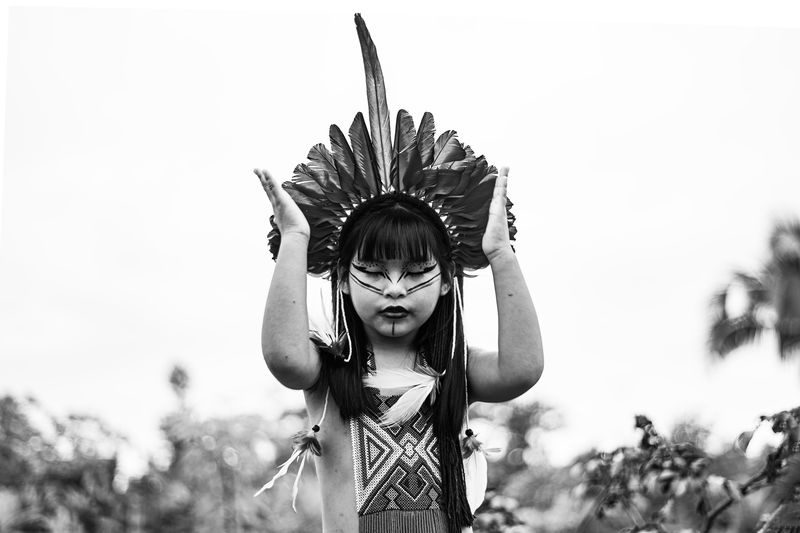 Cantos shanenawa: ceremonia tradicional del pueblo Shanenawa — Acre, Brasil