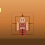 Spider Woman (Kokyangwuti): creadora cósmica del Suroeste Ilustración de Spider Woman como mujer anciana con manta navajo y motivo Spider Woman Cross