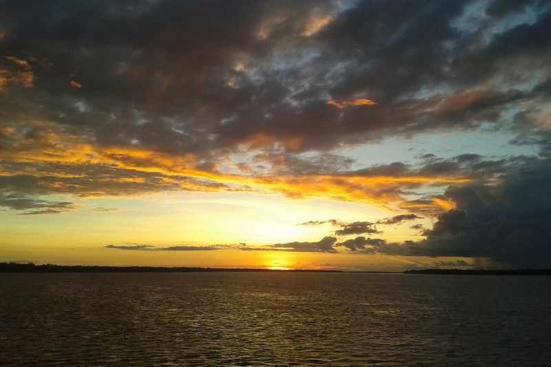 Alto rio Solimões en Tabatinga — entrada al Vale do Javari, territorio Tsohom Djapá
