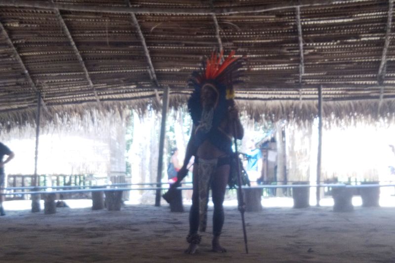 Familia tuyuca: pueblo Tuyuca de Brasil en el alto Tiquié — Amazonas