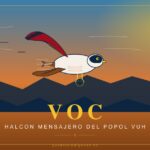 Voc, el halcón mensajero divino del panteón maya k'iche' del Popol Vuh Voc — El Halcón Mensajero del Popol Vuh K'iche'