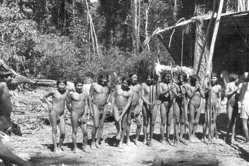Wari': fotografía del primer contacto con los blancos — Rondônia, Brasil